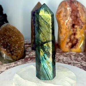 Labradorite Crystal Tower